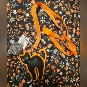 Bath & Body Works Glow In The Dark Hand Sanitizer Cat Lanyard Holder